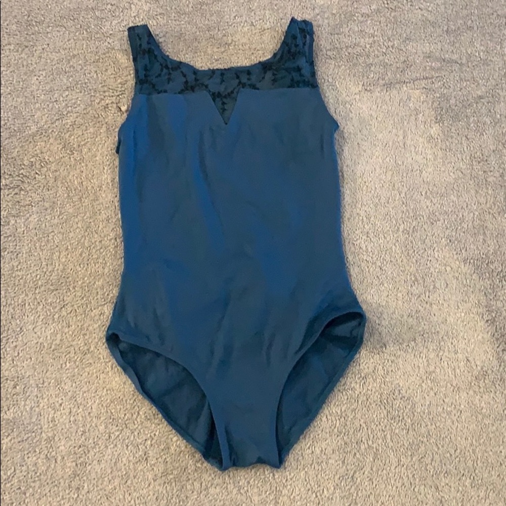 STUNNING Ballet Rosa Teal Leotard